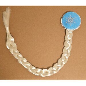 Elsa Braid Hair Clip Frozen-Inspired Halloween Costume Dress-Up Accessory Disney